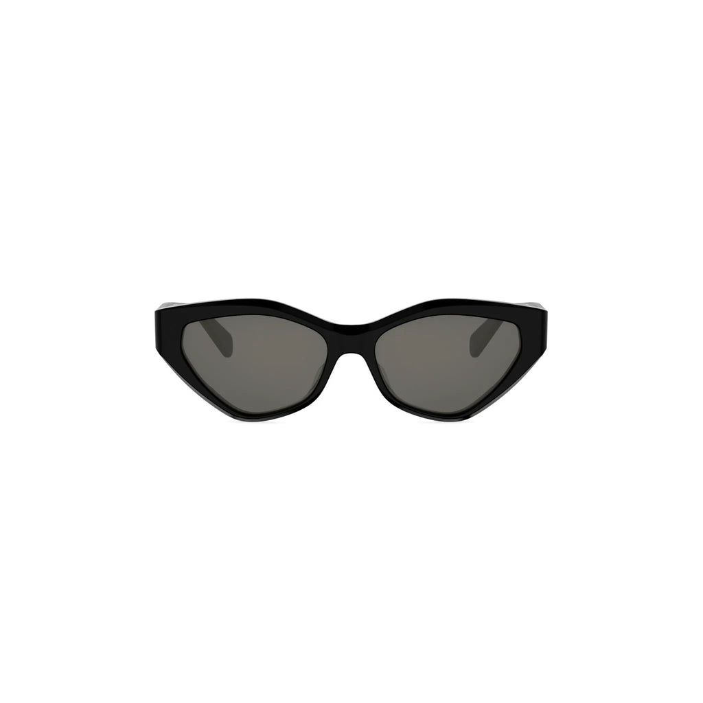 01A - Acetate Shiny Black with Grey Normal lenses