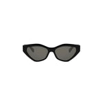 01A - Acetate Shiny Black with Grey Normal lenses