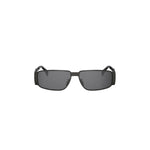 14A - Metal Shiny Silver with Grey Normal lenses