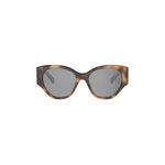 53A - Acetate Shiny Havana with Grey Normal lenses