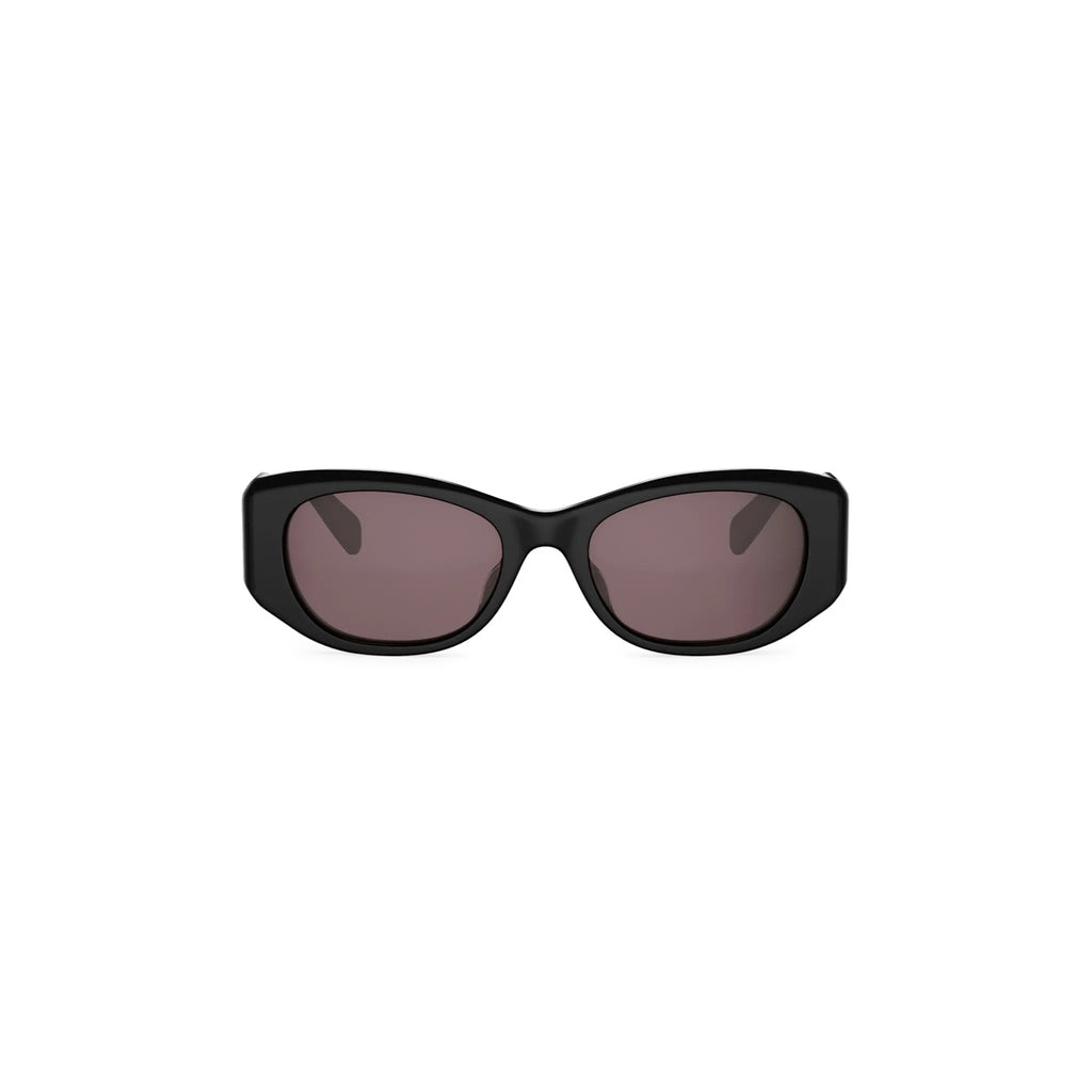 01Y - Acetate Shiny Black with Violet Normal lenses