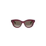 69F - Acetate Shiny Red with Brown Gradient lenses