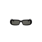 01A - Acetate Shiny Black with Grey Normal lenses