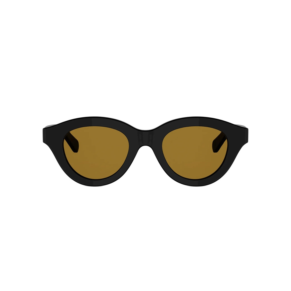 01J - Acetate Shiny Black with Brown Normal lenses