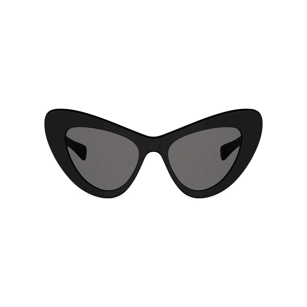01A - Acetate Shiny Black with Grey Normal lenses