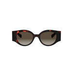 52F - Acetate Shiny Dark Havana / Gradient Brown