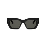 01A - Acetate Shiny Black with Grey Normal lenses