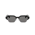 03A - Acetate Shiny Black with Grey Normal lenses