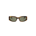 53N - Acetate Shiny Havana with Green Normal lenses
