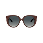 48B - Acetate Shiny Brown with Grey Gradient lenses