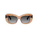 44B - Acetate Shiny Orange with Grey Gradient lenses