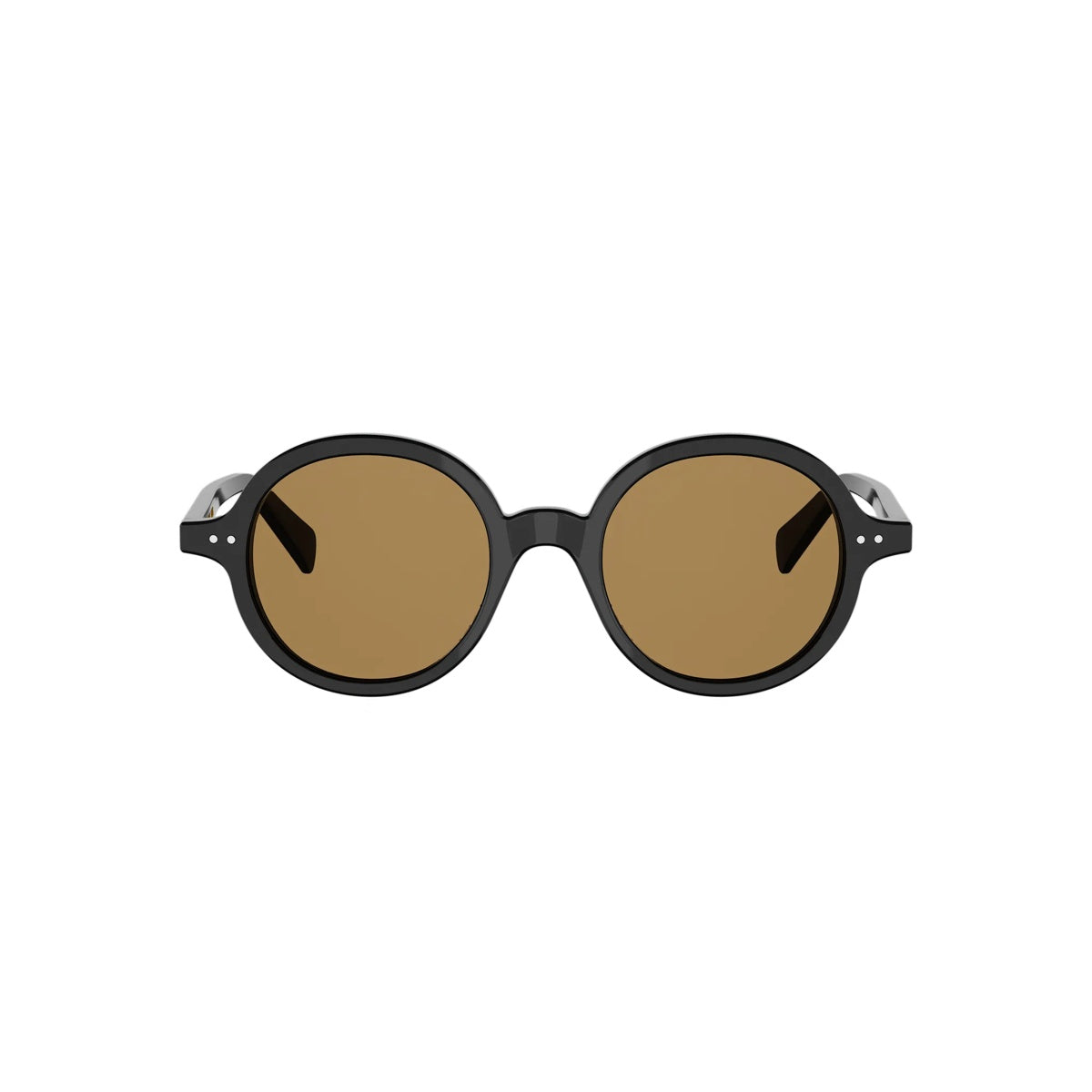 01J - Acetate Shiny Black with Brown Normal lenses