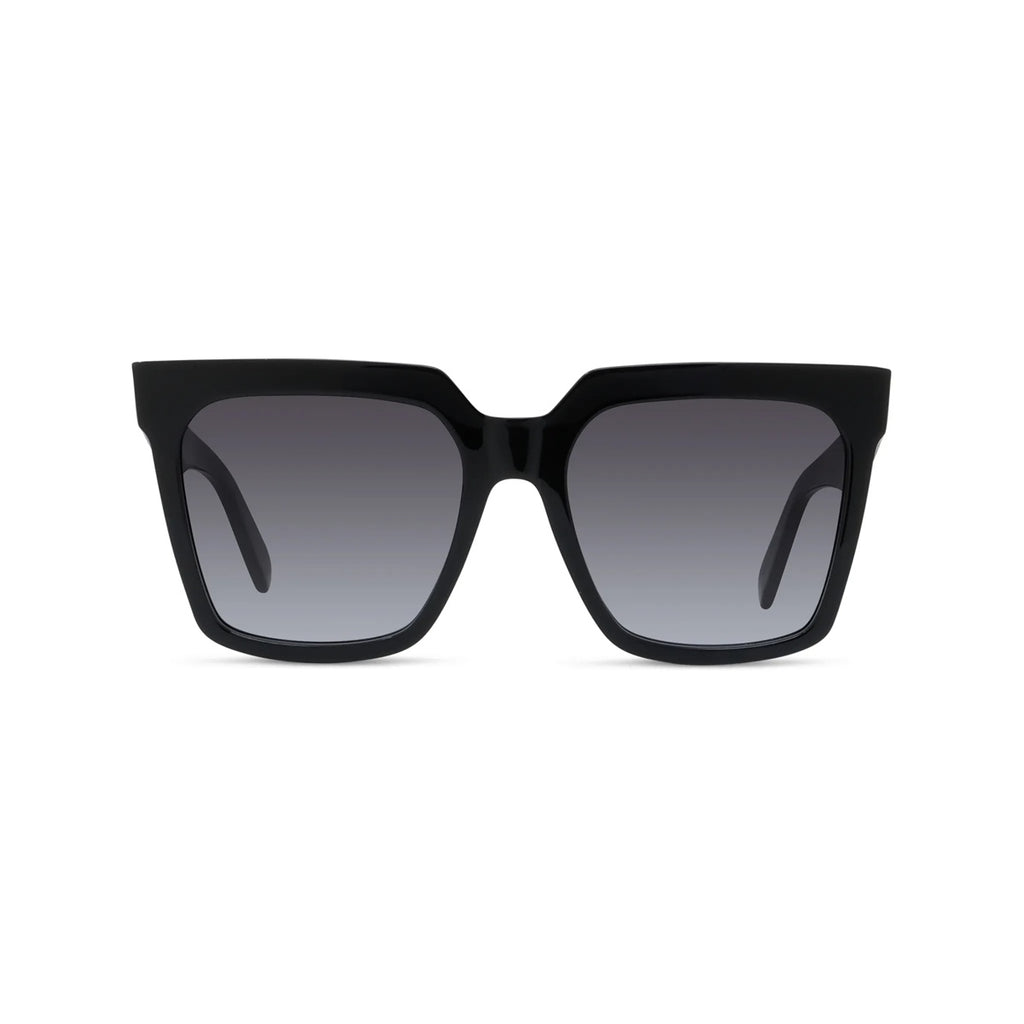 01B - Acetate Shiny Black / Smoke