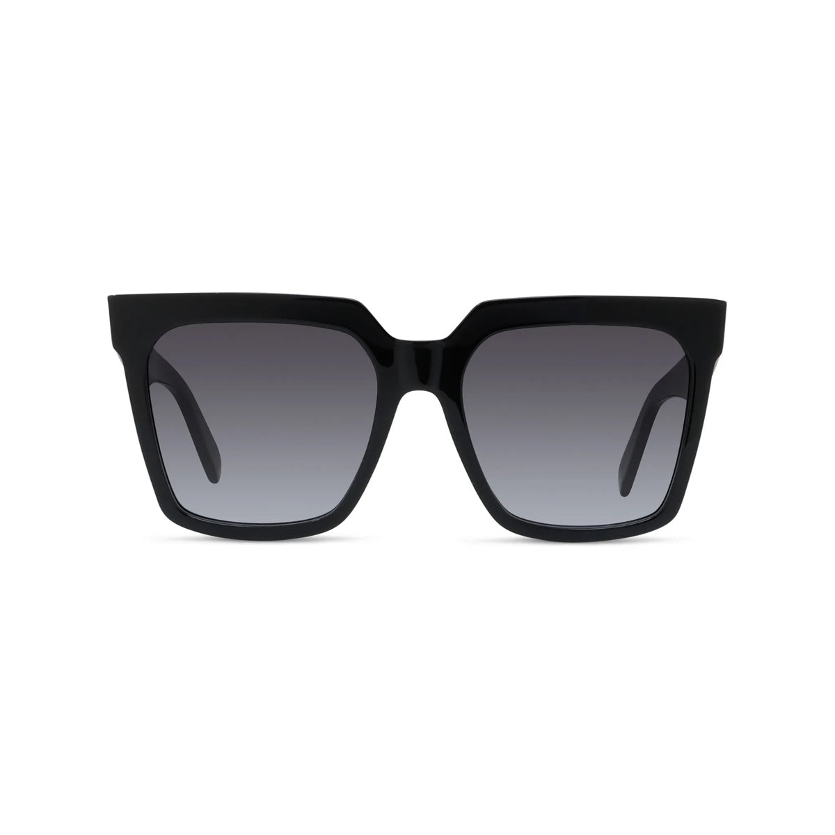 01B - Acetate Shiny Black / Smoke