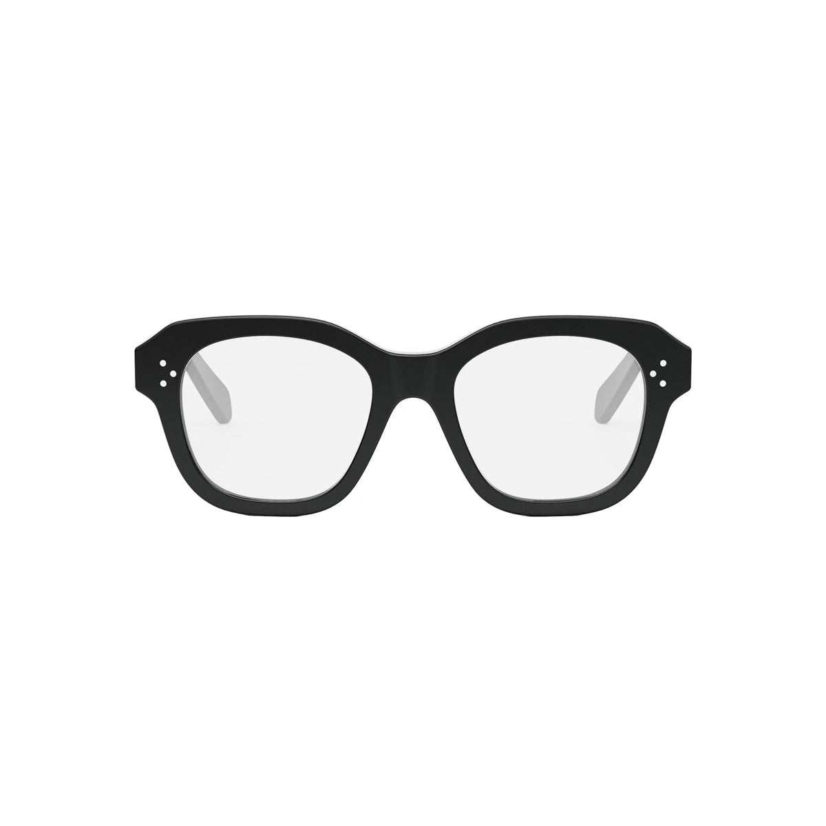 001 - Acetate Shiny Black / Clear