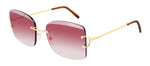 Cartier CT0007RS 001 Square Sunglasses