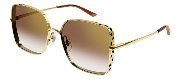 Cartier CT0299S 002 Oversized Square Sunglasses