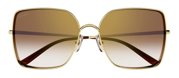Cartier CT0299S 002 Oversized Square Sunglasses