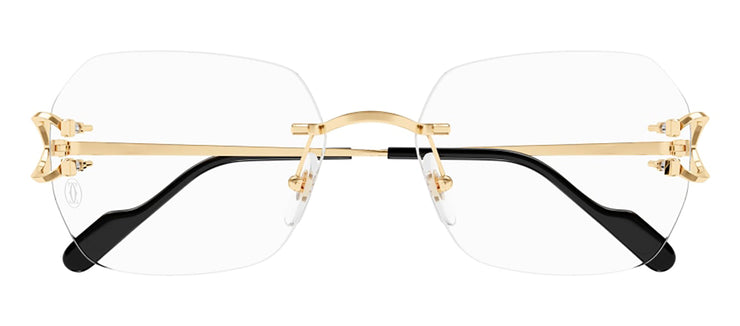 Cartier CT0416O 001 Geometric Eyeglasses