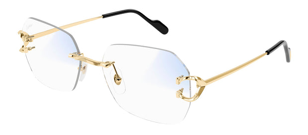 Cartier CT0416S 001 Geometric Sunglasses