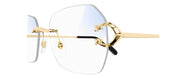Cartier CT0416S 001 Geometric Sunglasses
