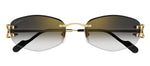 Cartier CT0467S 001 Geometric Sunglasses