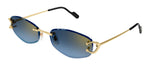 Cartier CT0467S 002 Geometric Sunglasses