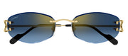 Cartier CT0467S 002 Geometric Sunglasses