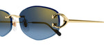 Cartier CT0467S 002 Geometric Sunglasses