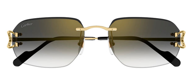 Cartier CT0468S 001 Geometric Sunglasses