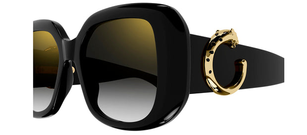 Cartier CT0471S 001 Square Sunglasses