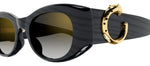 Cartier CT0472S 003 Oval Sunglasses