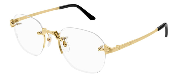 Cartier CT0478O 001 Oval Eyeglasses