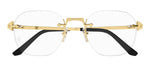 Cartier CT0478O 001 Oval Eyeglasses