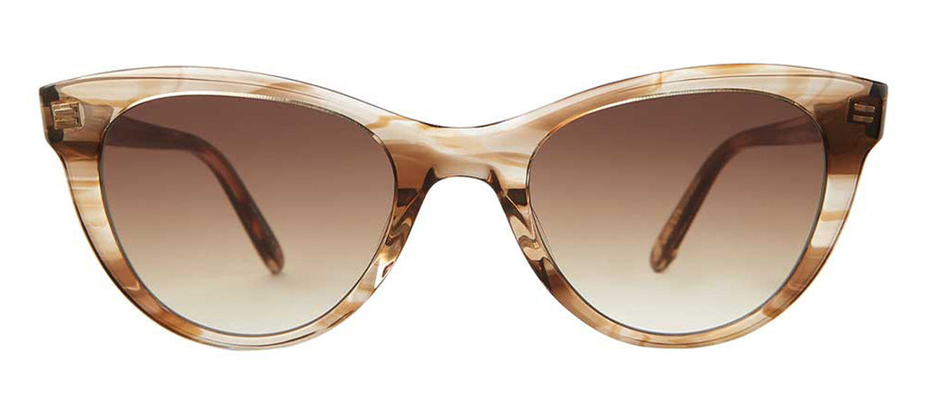 Garrett Leight GLCO X CLARE V. 2053-47-BIO CHENE Cat Eye Sunglasses