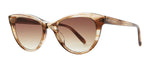 Garrett Leight GLCO X CLARE V. 2053-47-BIO CHENE Cat Eye Sunglasses