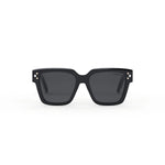 01A - Acetate Shiny Black / Smoke