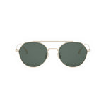 10N - Metal shiny light nickeltin / Green