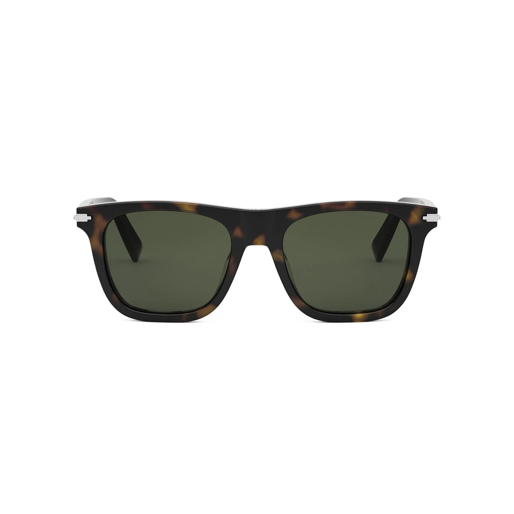 20C0 - Acetate Shiny Havana with Green Crystal lenses