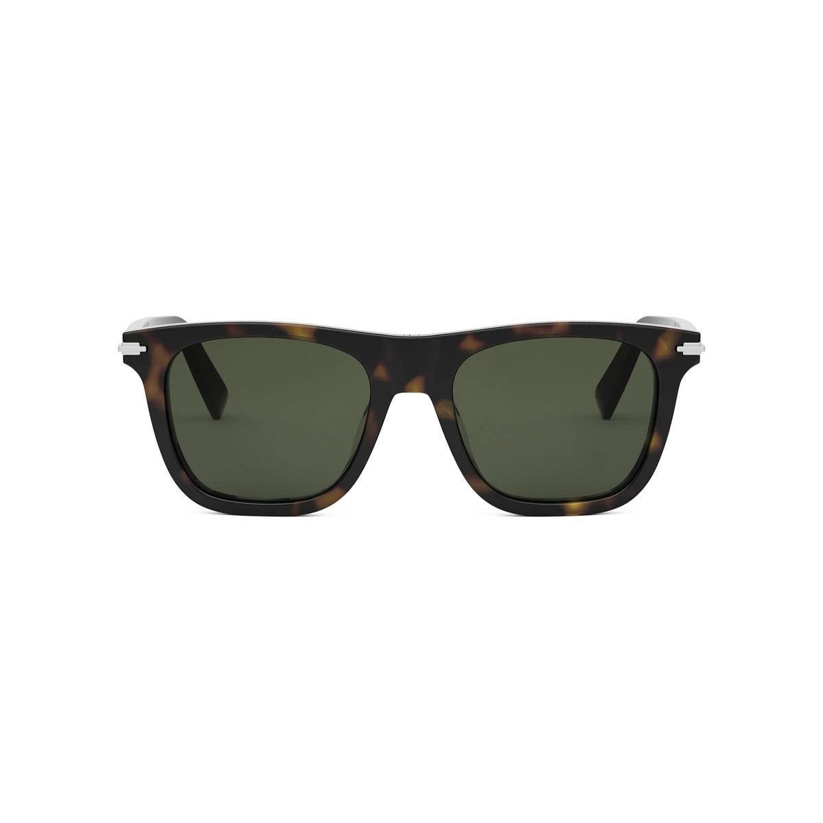 20C0 - Acetate Shiny Havana with Green Crystal lenses