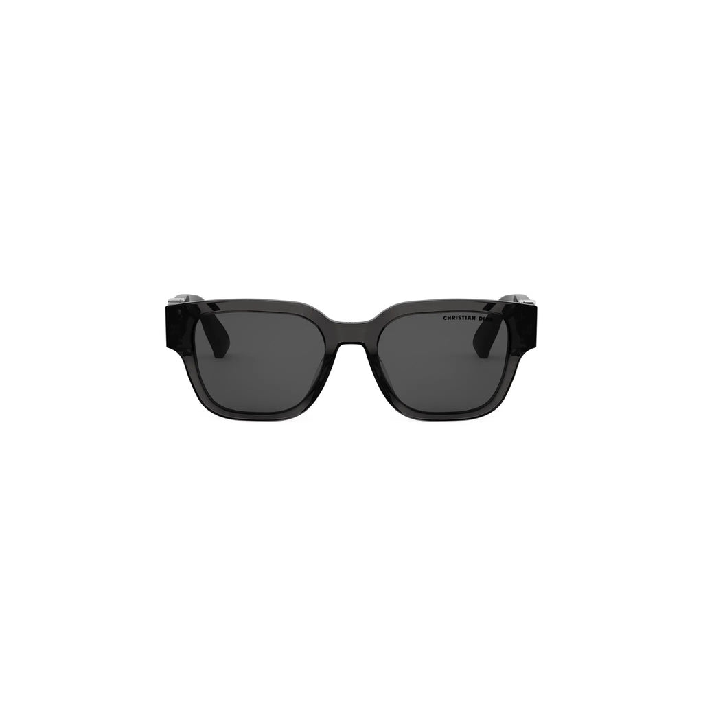 45A0 - Acetate Shiny Grey with Grey Normal lenses