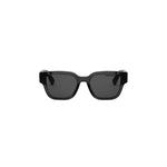 45A0 - Acetate Shiny Grey with Grey Normal lenses