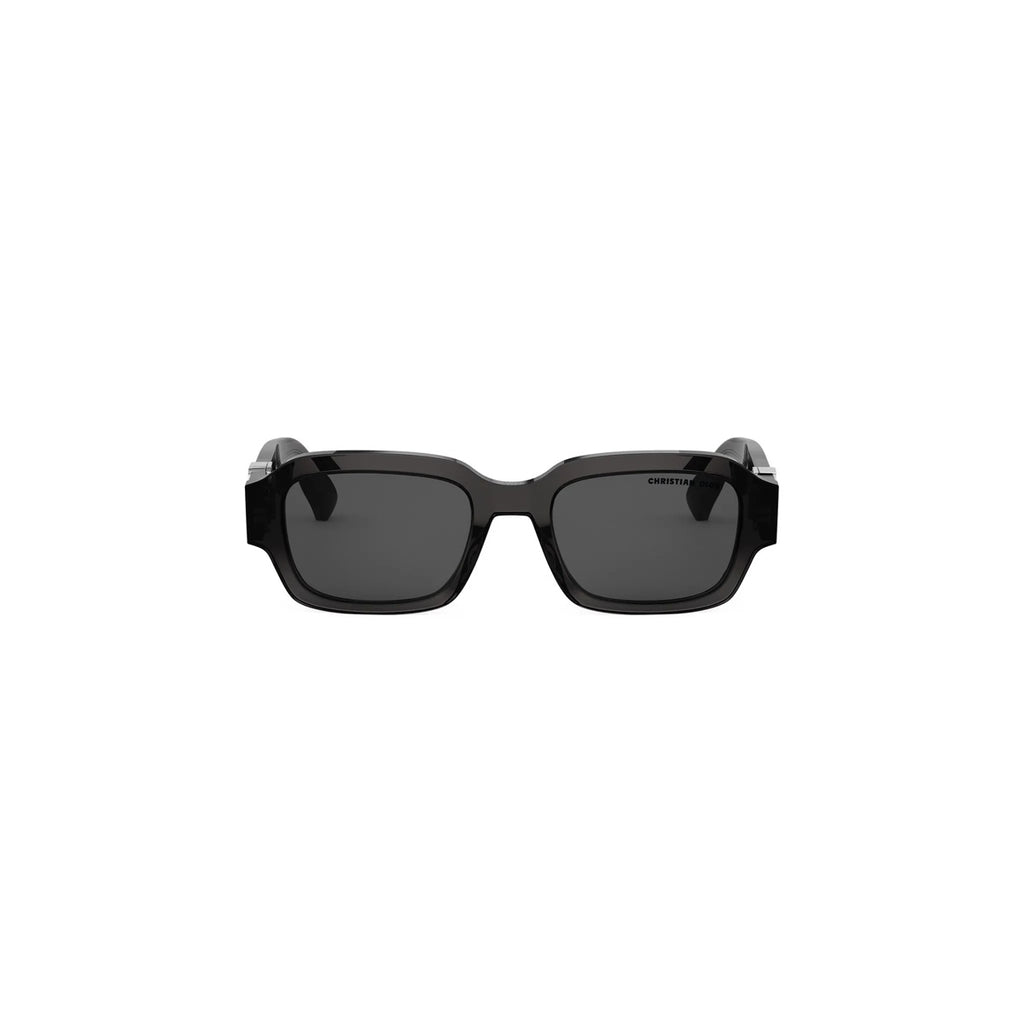 45A0 - Acetate Shiny Grey with Grey Normal lenses