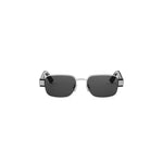 F4A0 - Metal Shiny Silver with Grey Normal lenses