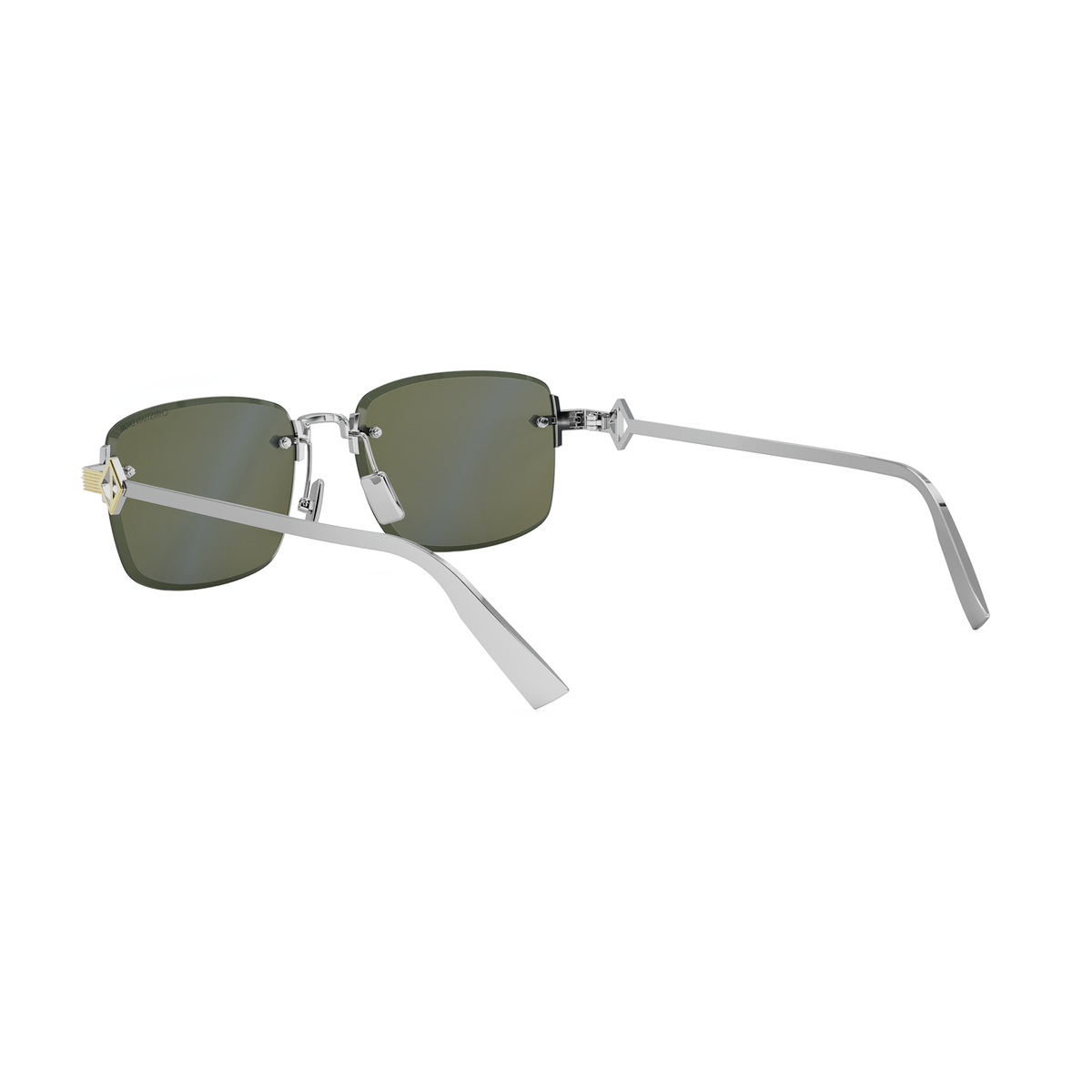 DIOR CD DIAMOND S11U (F2C0) 16N Rectangular Sunglasses