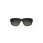 10A1 - Acetate Shiny Black with Grey Gradient lenses