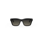10A1 - Acetate Shiny Black with Grey Gradient lenses