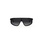 13A1 - Acetate Shiny Black with Grey Gradient lenses
