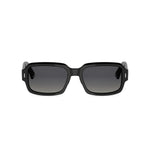 10A1 - Acetate Shiny Black with Grey Gradient lenses