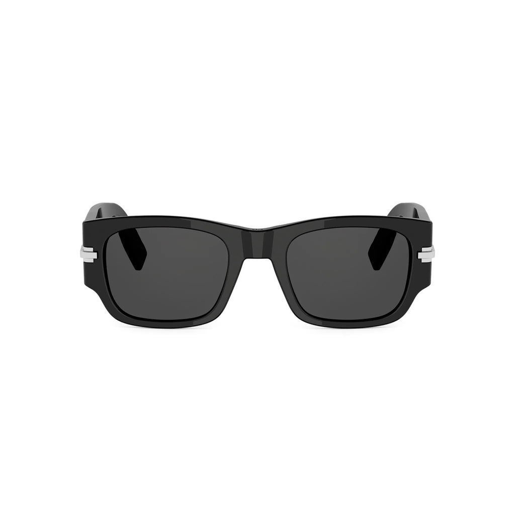 10A0 - Acetate Shiny Black with Grey Normal lenses